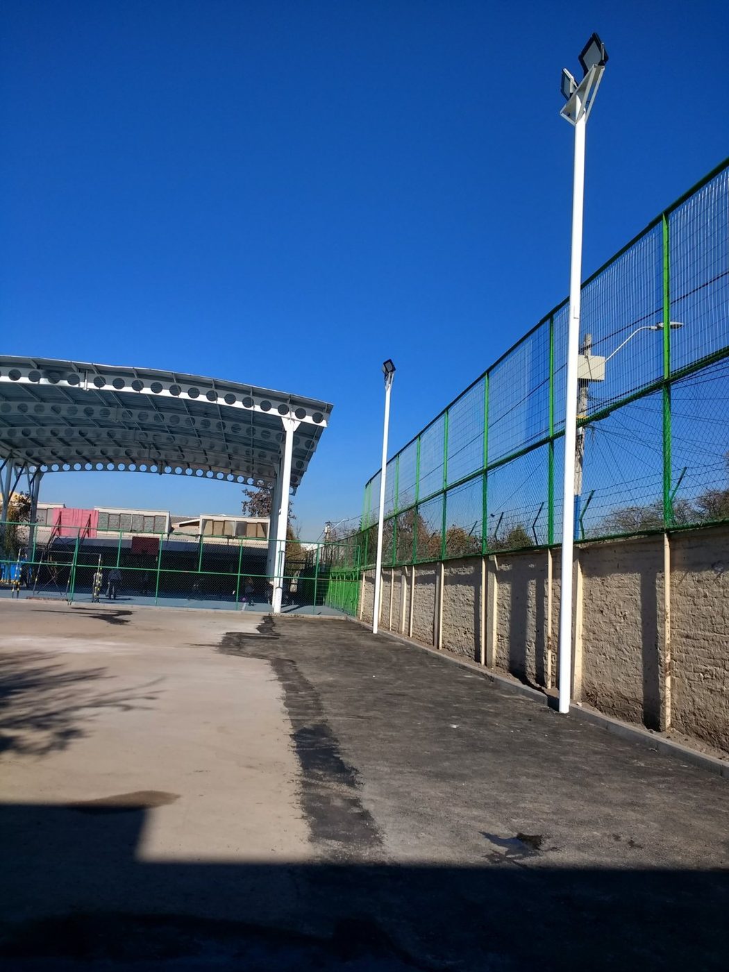 Construcción de canchas